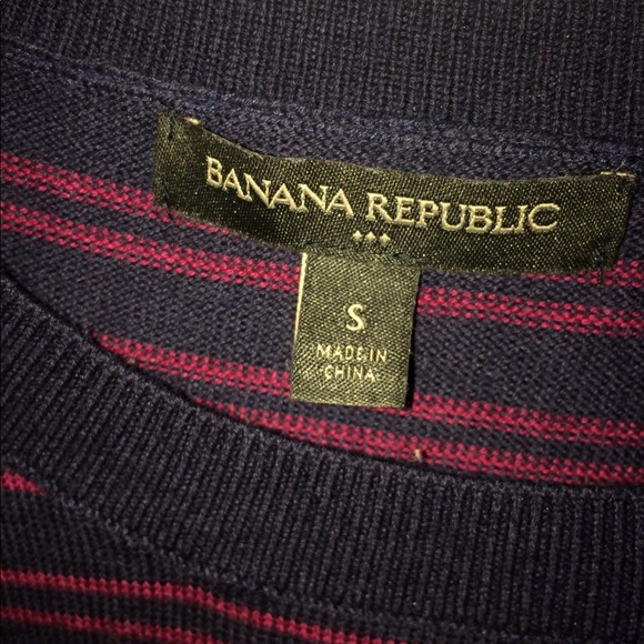 Blue and Red Banana Republic Sweater - Picture 3 of 3